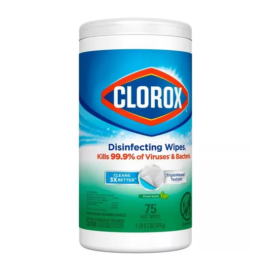 Lingettes Clorox Sénégal – lingettes désinfectantes pour surfaces dures