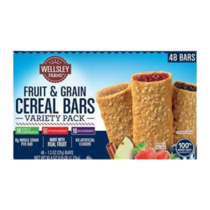 Wellsley Farms cereal bars aux fruits – barres de céréales saines