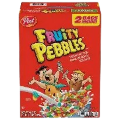Post Fruity Pebbles cereals – céréales de riz sucrées sans gluten au Sénégal