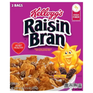 Kellogg’s Raisin Bran Sénégal – céréales au son de blé et raisins secs