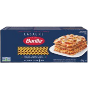 Barilla oven-ready lasagna – pâtes à lasagnes casher prêtes au four au Sénégal