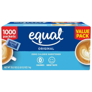 Equal Original Zero Calorie Sweetener 1000 Packets