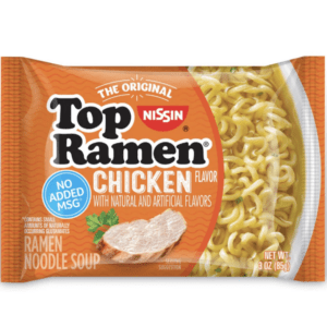 Soupe de nouilles ramen instantanées