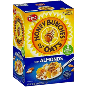 céréales Post Honey Bunches of Oats avec Amandes