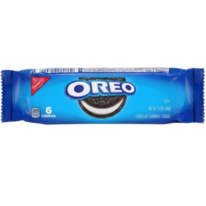 6 biscuits sandwich au chocolat Oreo de Nabisco