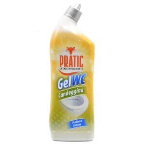 Gel Nettoyant WC Pratic Candeggina Citron 750 ml | Désinfectant Toilettes