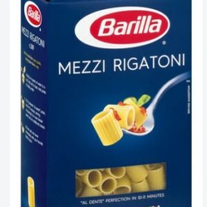 BARILLA MEZZI RIGATONI 454G
