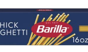 BARILLA THICK SPAGHETTI 454G