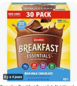 CANATION BREAKFAST ESSENTIALS PACT 30 - 1,08kg