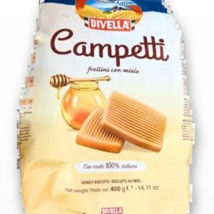 DIVELLA BISCUITS COMPETTI FROLLINI CON MIELE 400G