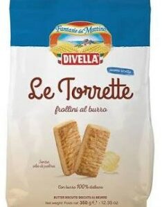 DIVELLA BISCUITS LE TORRETTE FROLLINI AL BURRO 350G