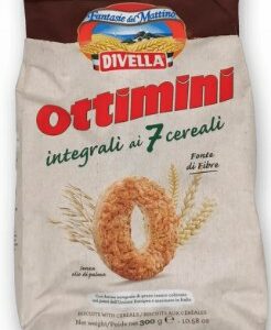 DIVELLA BISCUITS OTTIMINI INTEGRALI AI 7 CEREALI 300G
