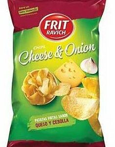 FRIT RAVICH CHIPS CHEESE ET ONION 125G