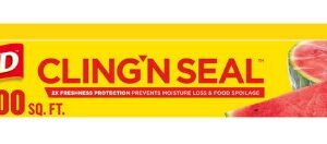 GLAD CLINGN SEAL 200 CLEAR FOOD WRAPS