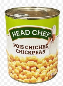 HEAD CHEF POID CHICHES 800G