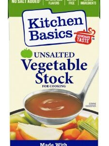 KITCHEN BASIC UNSALTED VEGETABLES STOCK 907G