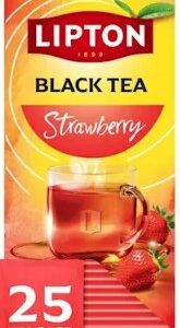 LIPTON BLACK TEA STRAWBERRY
