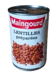 MAINGROUD LENTILLES PREPARES 400G