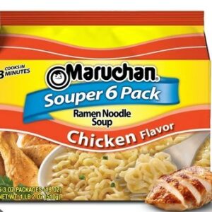 MARUCHAN CHICKEN SOUPER 6 PACK