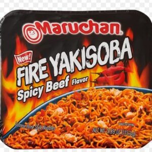 MARUCHAN FIRE YAKISOBA SPICY BEEF