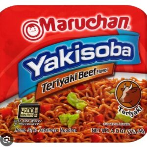 MARUCHAN YAKISOBA TERIYAKI BEEF