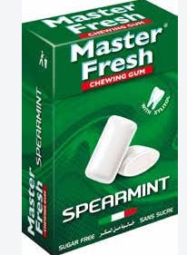 MASTER FRESH CHEWING-GUM SPERMINT 24G