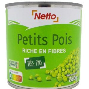 NETTO PETITS POIS RICHE EN FIBRE